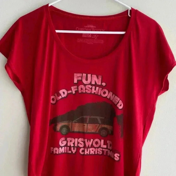 National Lampoon’s Christmas Vacation Fun, Old-Fashioned Griswold Christmas Tee - Picture 1 of 9